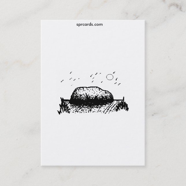 sprcards-fillercard business card (Front)