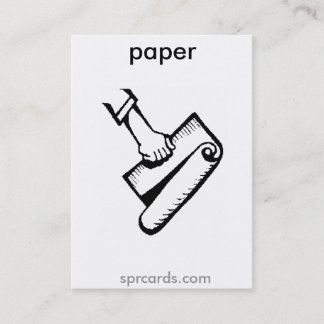sprcards-papercard business card