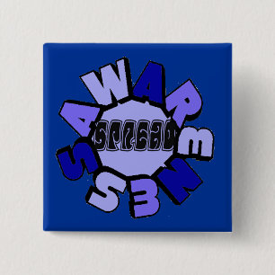 Spread Awareness (blue) Button