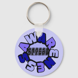 Spread Awareness Keychain