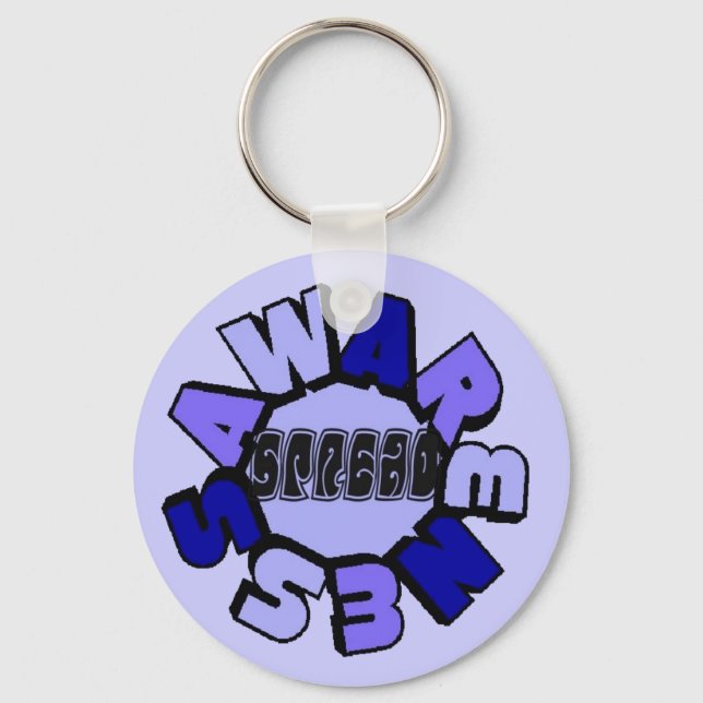 Spread Awareness Keychain (Front)