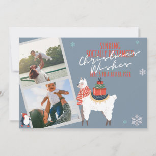Spread Cheer not Virus - Socially Distanced PHOTO Holiday Card