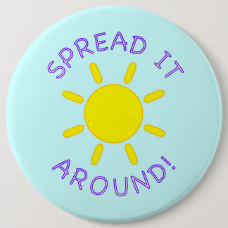 Spread it Around Sunshine Cadets The Golden Girls 6 Cm Round Badge