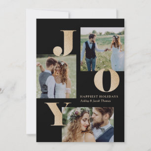 Spread Joy EDITABLE COLOR Holiday Photo Card
