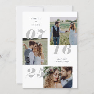 Spread Joy EDITABLE COLOR Save The Date Card
