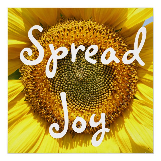 Spread Joy Poster (Front)