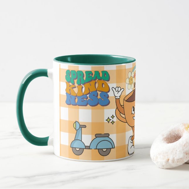 spread kind ness mug (With Donut)