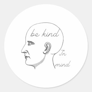 Spread Kindness12  Classic Round Sticker