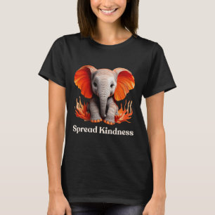 Spread Kindness Cute Orange-reddish Ba T-Shirt