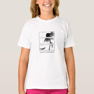 Spread Kindness Daisy Graphic Girls' T-Shirt   Eid