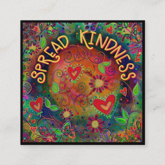 “Spread Kindness” Inspirivity Kindness Cards (Front)