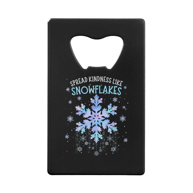 Spread Kindness Like Snowflakes Christmas Teacher  (Front)