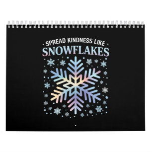 Spread Kindness Like Snowflakes Christmas Teacher Calendar
