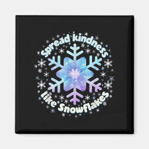 Spread Kindness Like Snowflakes Christmas Teacher Magnet