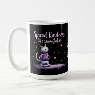 Spread Kindness Like Snowflakes Cosy Winter Vibes Coffee Mug