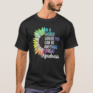 Spread Kindness No Bullying Motivational Funny Cho T-Shirt