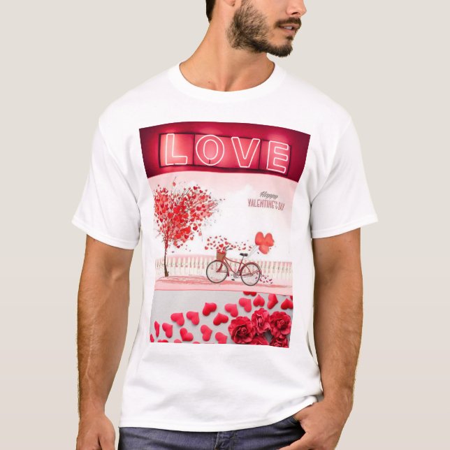 Spread Love and Joy this Valentine's Day 💕 T-Shirt (Front)