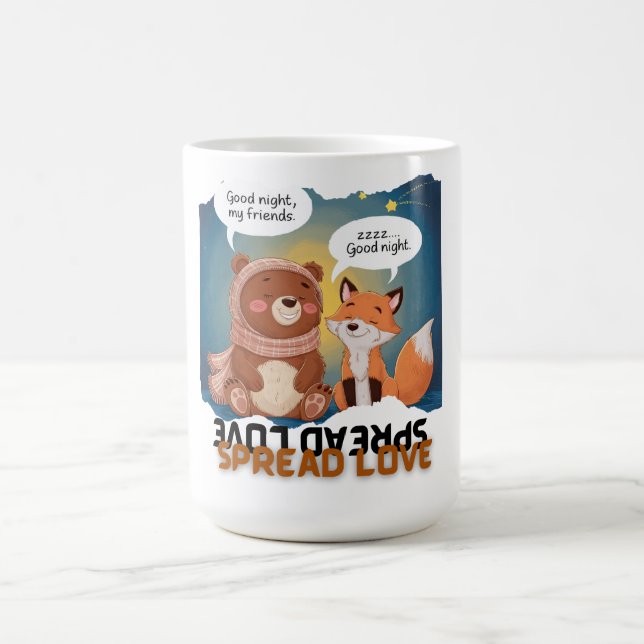 spread love coffee mug (Center)