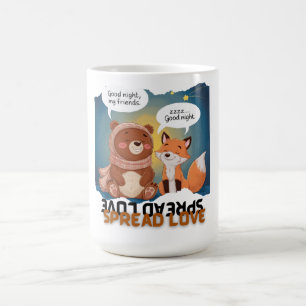 spread love coffee mug