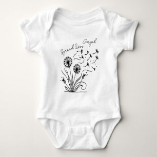 "Spread Love" Customisable Baby Bodysuit