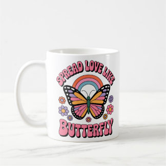 Spread Love Like Butterfly Coffee Mug