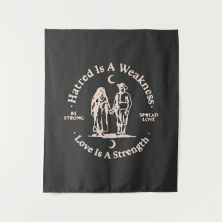 spread love tapestry