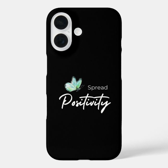 Spread Positivity Case-Mate iPhone Case (Back)