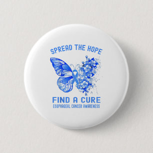 Spread The Hope Find A Cure Oesophageal Cancer Awa 6 Cm Round Badge