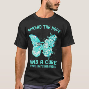Spread The Hope Find A Cure POLYCYSTIC KIDNEY T-Shirt