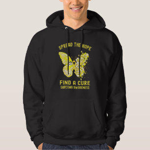 Spread The Hope Find A Cure Sarcoma Awareness Hoodie