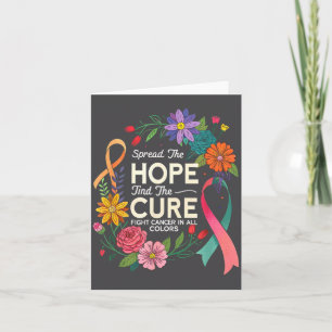 Spread The Hope Find Fight Cancer In Card