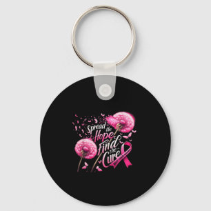 Spread The Hope Find The Cure Breast Cancer Awaren Key Ring