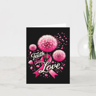 Spread The Hope Find The Cure Breast Cancer Fighte Card