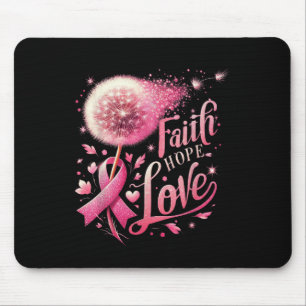 Spread The Hope Find The Cure Breast Cancer Surviv Mouse Pad