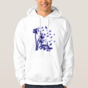 Spread The Love Dandelions and Dragonflies Hoodie