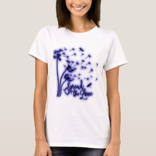 Spread The Love Dandelions and Dragonflies T-Shirt