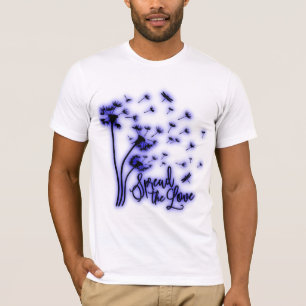 Spread The Love Dandelions and Dragonflies T-Shirt