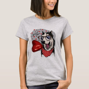 Spread The Love Husky T-Shirt
