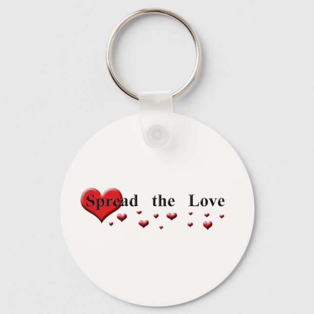 Spread the Love Key Ring (Front)