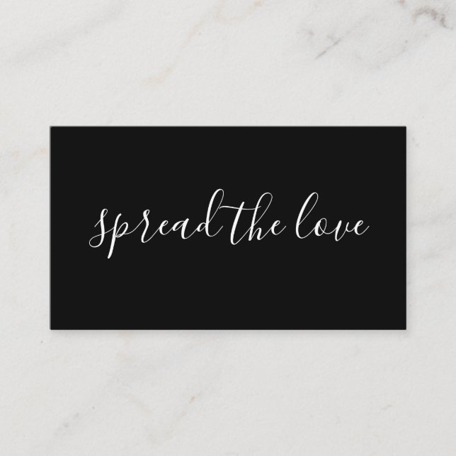 spread the love referral program (Front)