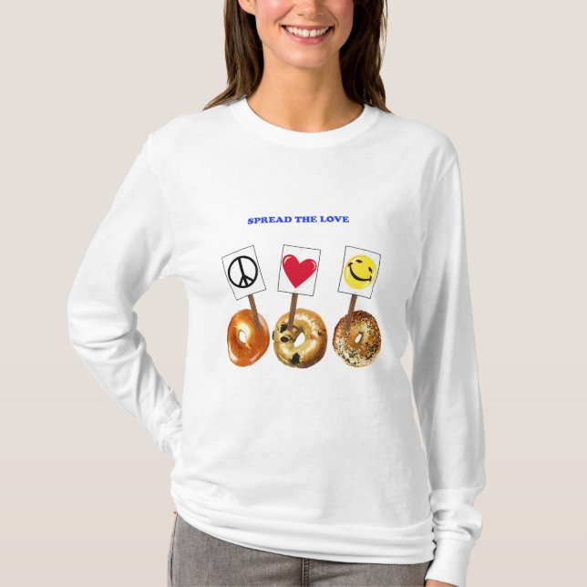 spread the love T-Shirt (Front)