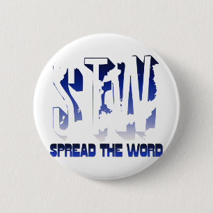 Spread the Word Christian 6 Cm Round Badge