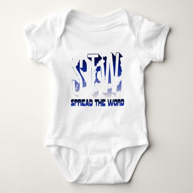 Spread the Word Christian Baby Bodysuit (Front)