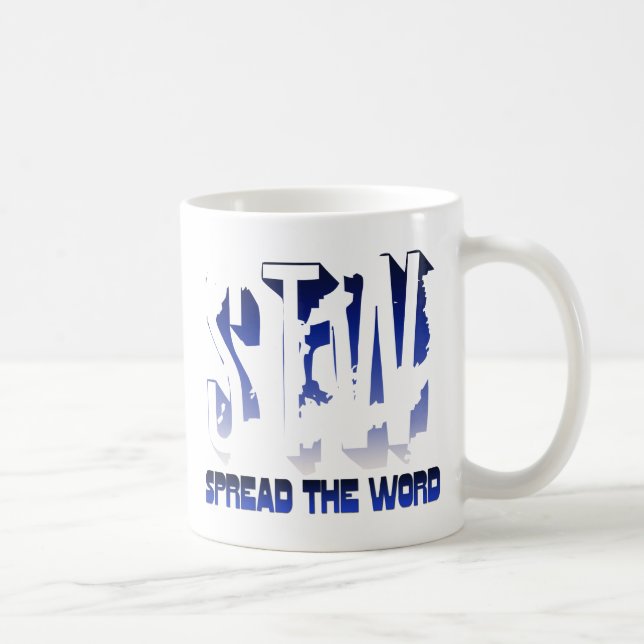 Spread the Word Christian Coffee Mug (Right)