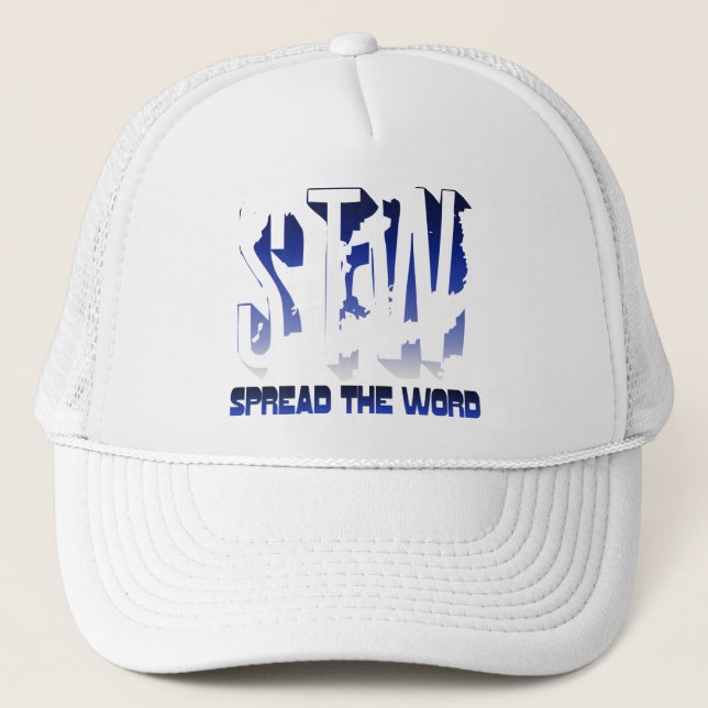Spread the Word Christian Trucker Hat (Front)
