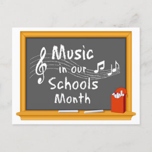 Spread the Word Music Concert  Postcard