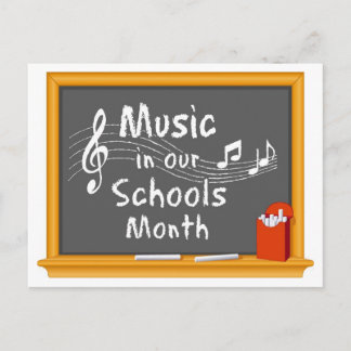 Spread the Word Music Concert  Postcard