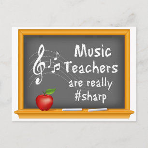 Spread the Word Music Concert Postcard