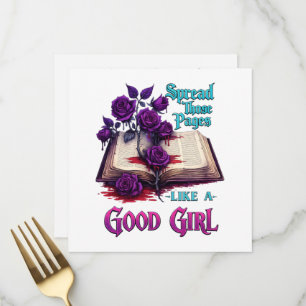 Spread Those Pages Like A Good Girl Menu