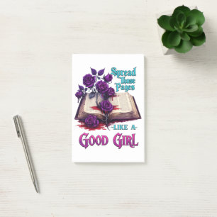 Spread Those Pages Like A Good Girl Post-it Notes